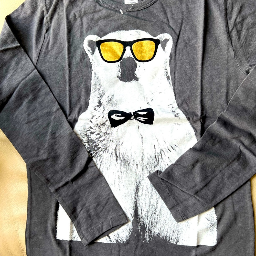 JCrew brand new boys l/s tee